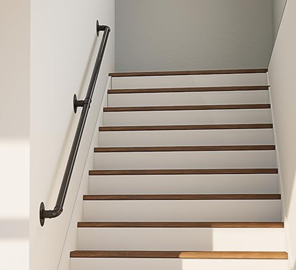 Stainless steel wall railing